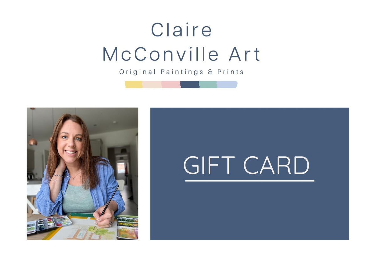 Claire McConville Art Gift Card