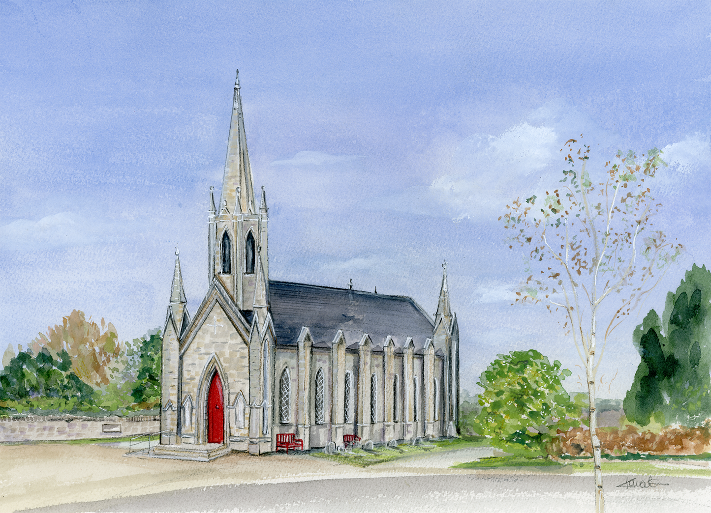 Print Kilternan Church of Ireland Church