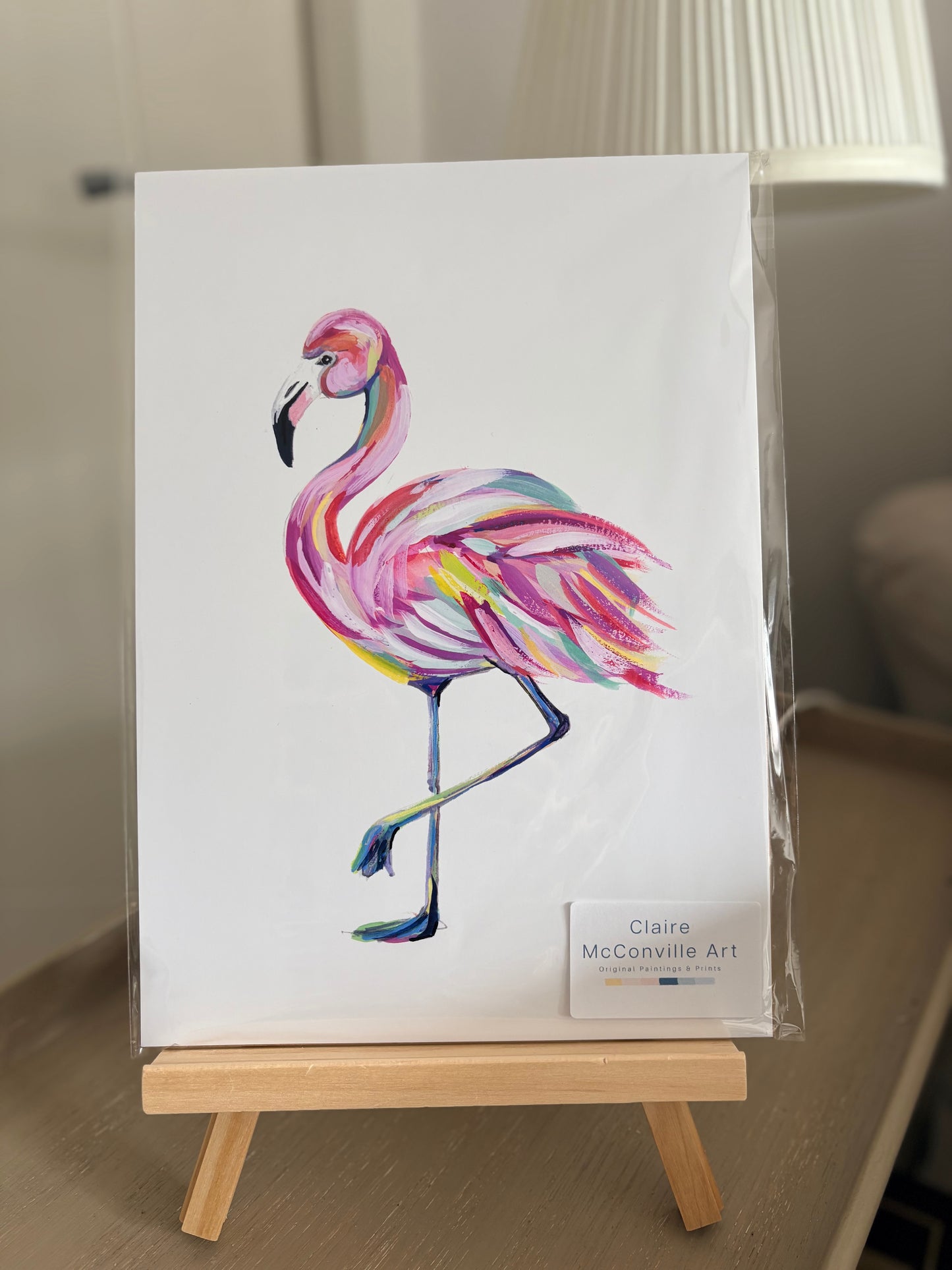 Flamingo Print