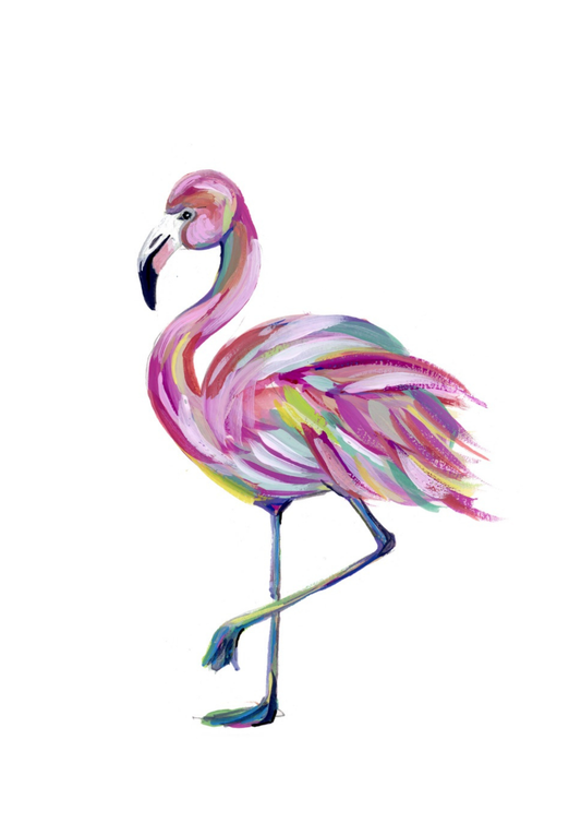 Flamingo Print