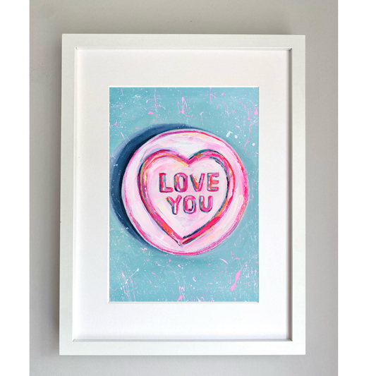 Love You Sweet (Print)