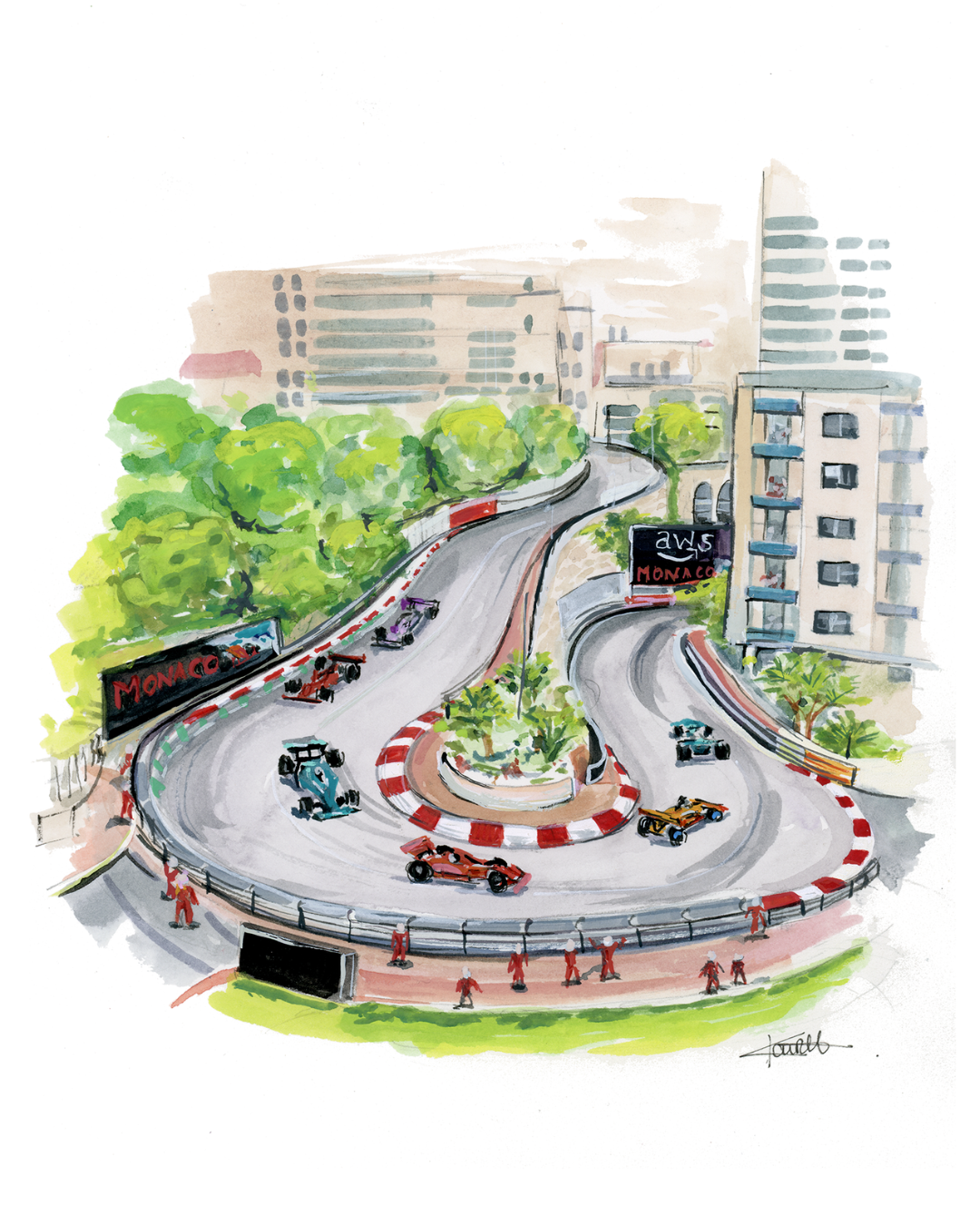 Monaco F1 Fairmont Hairpin