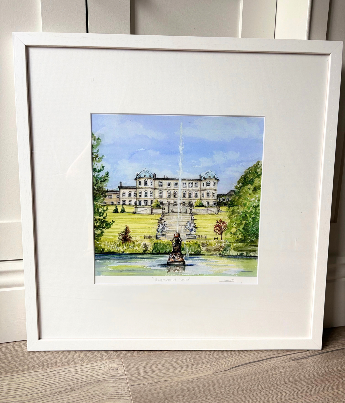 Powerscourt House & Garden Print