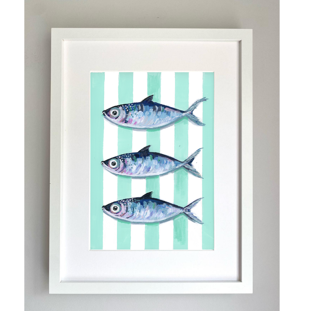 Three Little Fish  Fine Art Print